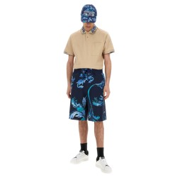 POLO SHIRT WITH BAROQUE OUTLINE COLLAR
