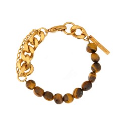 CHAIN BRACELET WITH STONES