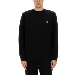 SWEATSHIRT WITH ZEBRA EMBROIDERY