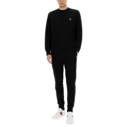 SWEATSHIRT WITH ZEBRA EMBROIDERY