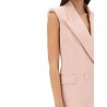 DOUBLE-BREASTED SLEEVELESS JACKET
