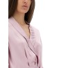 SILK MINI WRAP DRESS