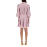 SILK MINI WRAP DRESS