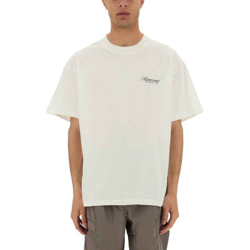 "REPRESENT OWNERS CLUB SCRIPT" T-SHIRT