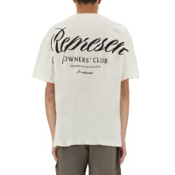 "REPRESENT OWNERS CLUB SCRIPT" T-SHIRT