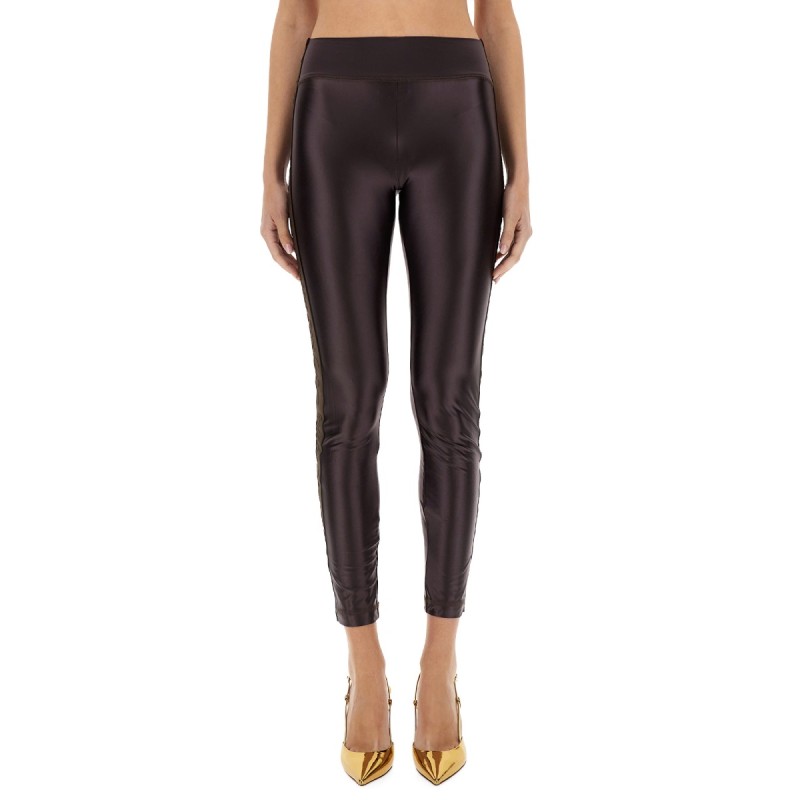 LEGGINGS WITH LOGOED BAND