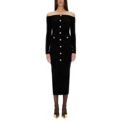 CHENILLE MIDI DRESS