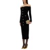 CHENILLE MIDI DRESS