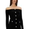 CHENILLE MIDI DRESS