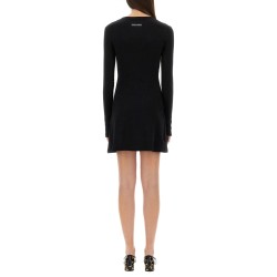 MINI DRESS WITH "MOON" LOGO