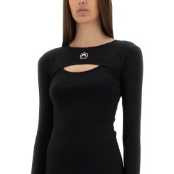 MINI DRESS WITH "MOON" LOGO