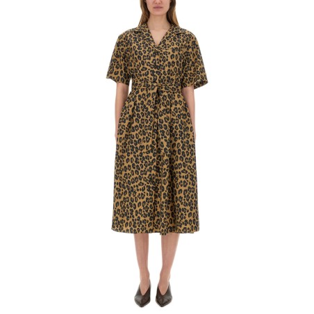 DRESS WITH ANIMAL PATTERN