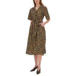 DRESS WITH ANIMAL PATTERN