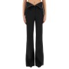 TAILORED PANTS WITH WAIST LAPELS