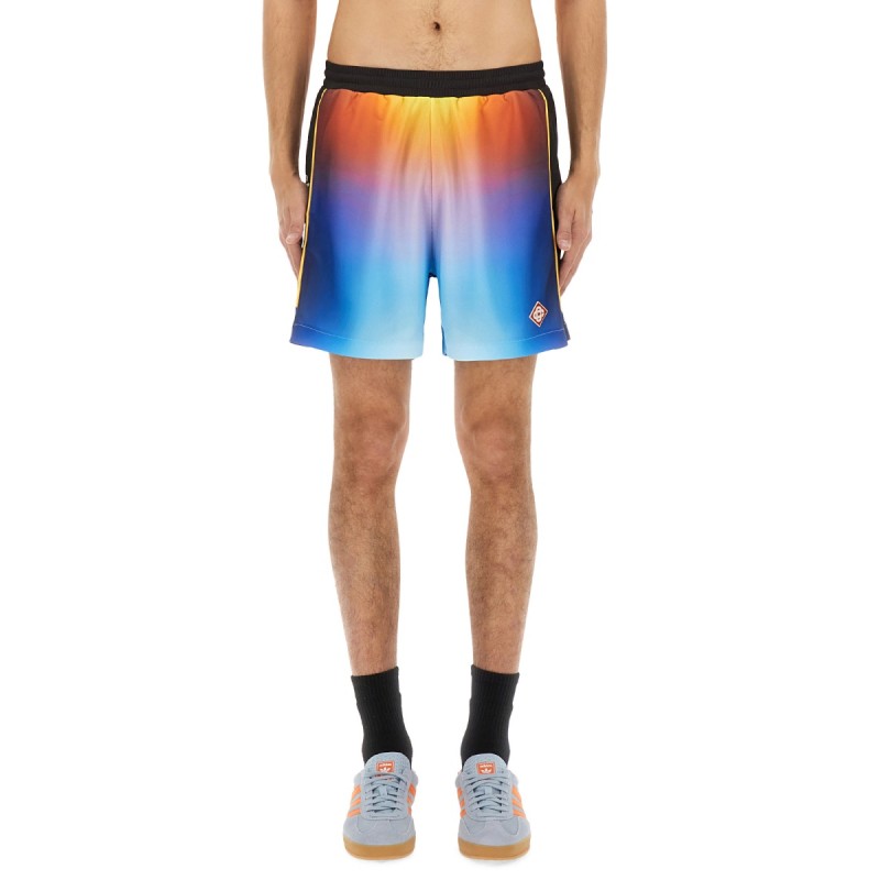 "GRADIENT FOOTBALL" SHORTS