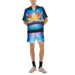 "GRADIENT FOOTBALL" SHORTS