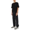 "THIS IS AUTHENTIC" MASK PRINT T-SHIRT