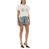 T-SHIRT WITH CROCHET BRA