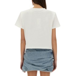 T-SHIRT WITH CROCHET BRA