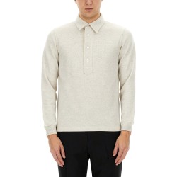 COTTON BLEND POLO SHIRT