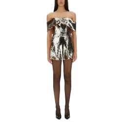 MINI DRESS WITH SEQUINS