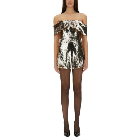 MINI DRESS WITH SEQUINS