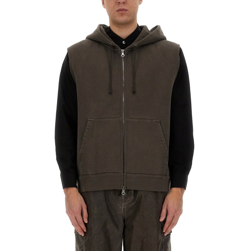 MOTOR HOODED SLEEVELESS
