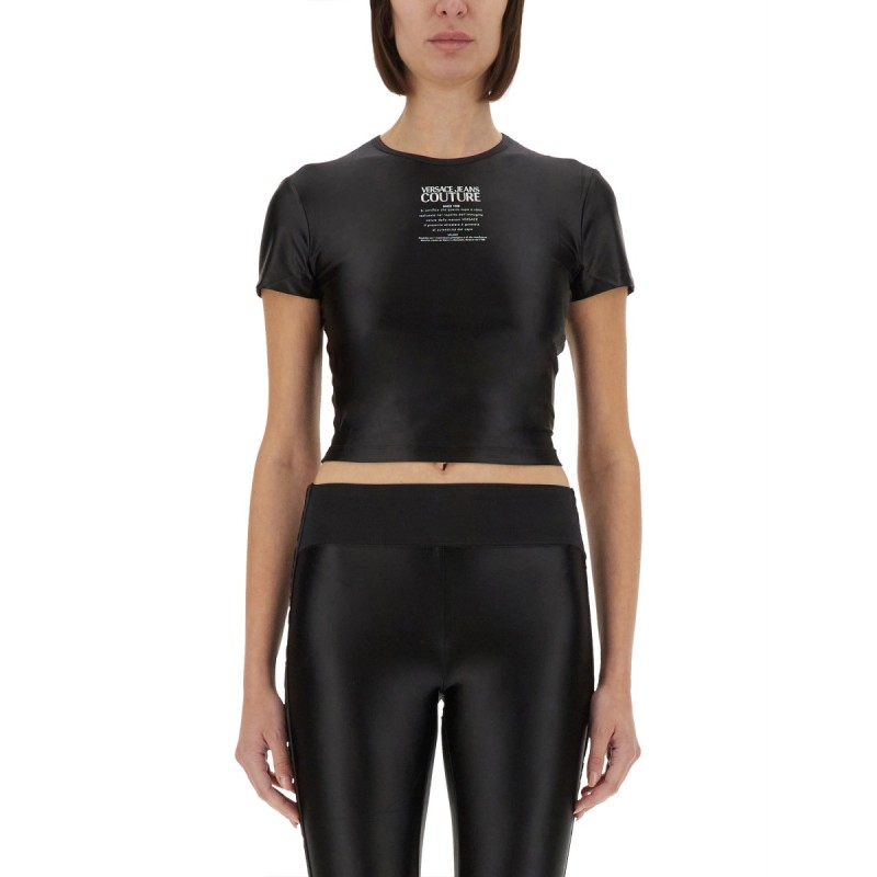 TOP WITH LOGO PRINT