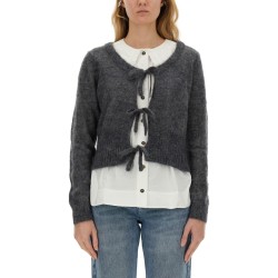 CUT OUT CARDIGAN
