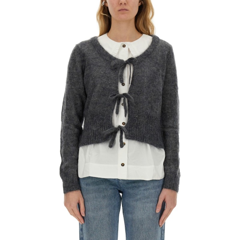 CUT OUT CARDIGAN