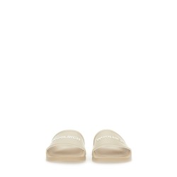 SLIDE SANDAL WITH LOGO