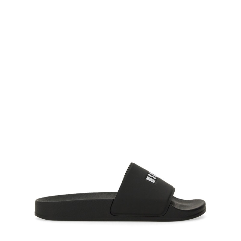 SLIDE SANDAL WITH LOGO