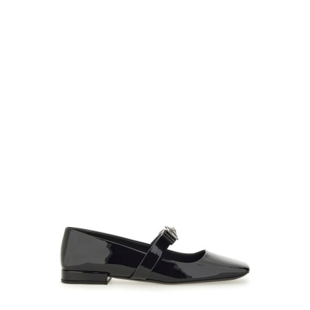 PATENT LEATHER BALLERINA "GIANNI RIBBON"