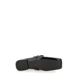 PATENT LEATHER BALLERINA "GIANNI RIBBON"