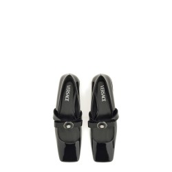 PATENT LEATHER BALLERINA "GIANNI RIBBON"