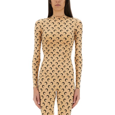 "MOON" TURTLENECK T-SHIRT