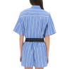 STRIPED CROPPED SHIRT