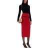 KNITTED MIDI SKIRT