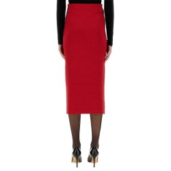 KNITTED MIDI SKIRT