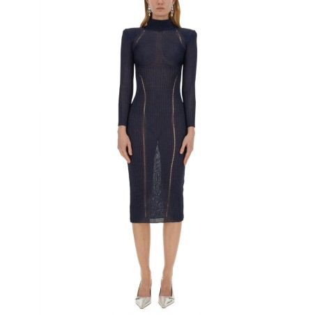 LUREX KNIT MAXI DRESS