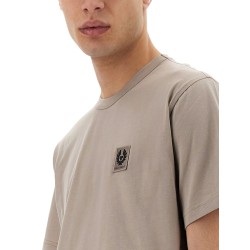 T-SHIRT WITH LOGO PATCH