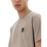 T-SHIRT WITH LOGO PATCH