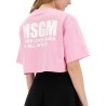 CROPPED T-SHIRT WITH LOGO