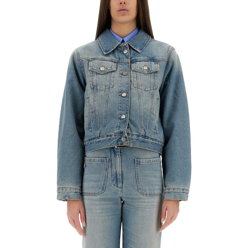PADDED DENIM JACKET