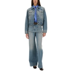 PADDED DENIM JACKET