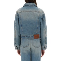 PADDED DENIM JACKET