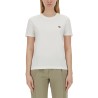 T-SHIRT WITH LOGO PATCH