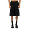SKULL JACQUARD PATTERN SHORTS
