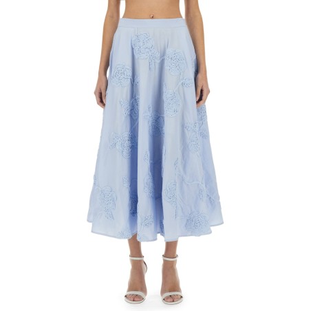 FLORAL MAXI SKIRT