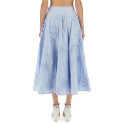 FLORAL MAXI SKIRT